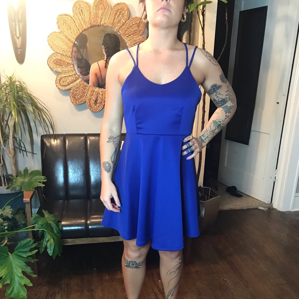 Finn and clover strappy Aline mini dress